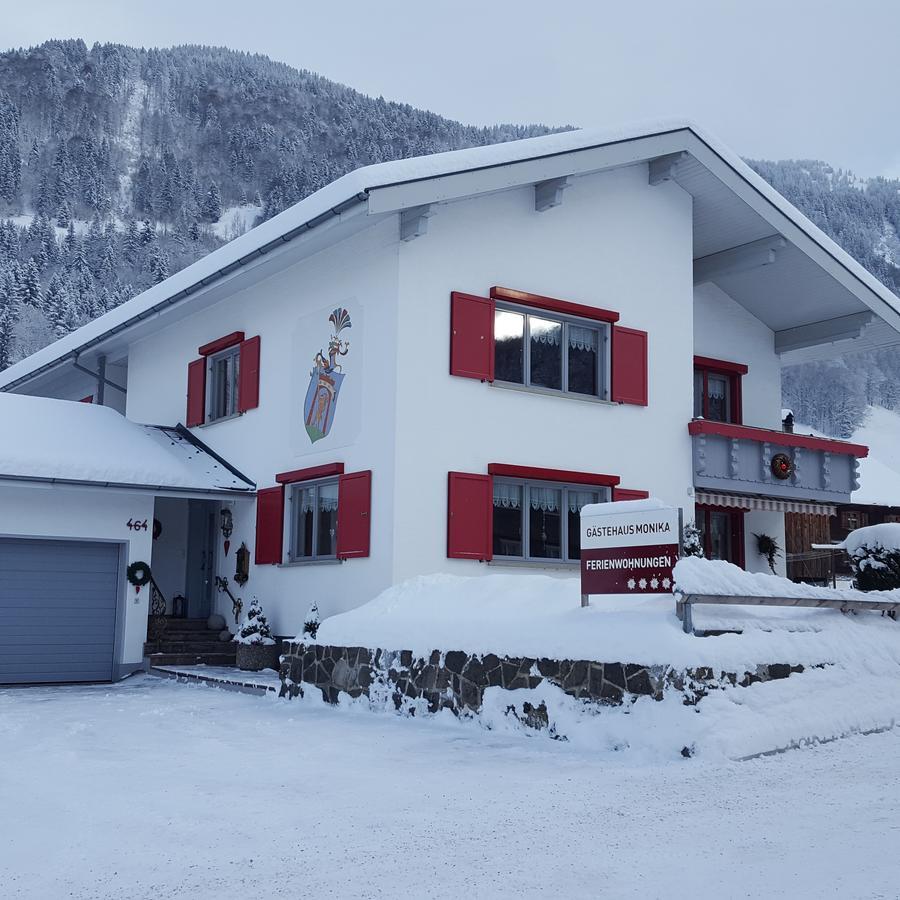 Appartements Gaestehaus Monika Bezau Exterior foto