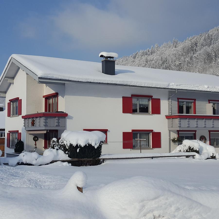 Appartements Gaestehaus Monika Bezau Exterior foto